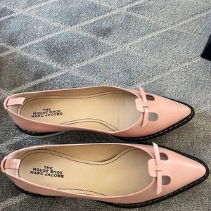 Marc Jacobs Size 7 Light Pink Leather with White Outer Sole